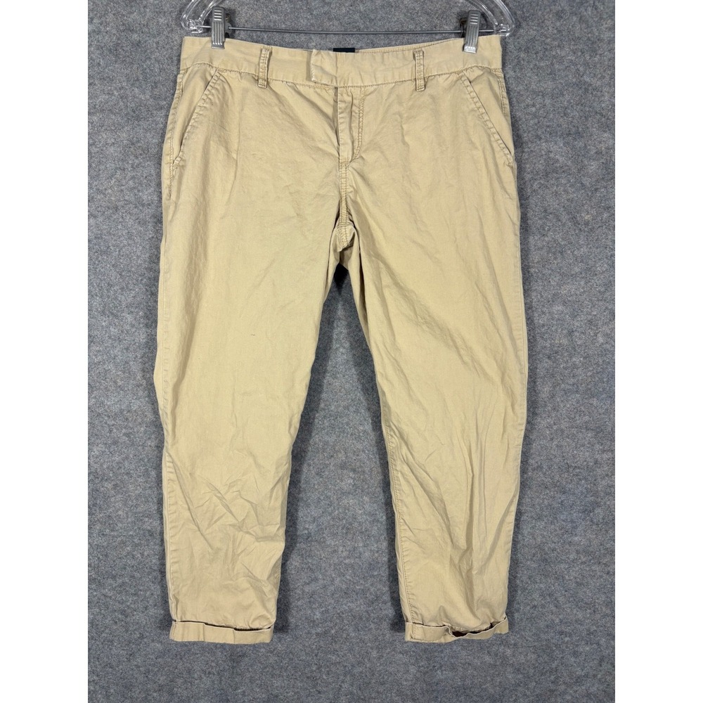 Calvin‎ Klein Jns Khaki Crop Pants Women's Size 10 Casual Chino